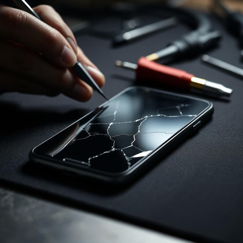 Rückglas Reparatur